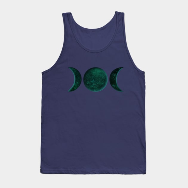 Triple Moon Goddess Tank Top by Africa